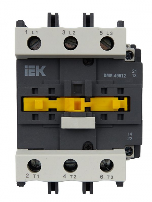 Контактор КМИ-49512 95А 400В 1НО;1НЗ IEK KKM41-095-400-11 KKM41-095-400-11