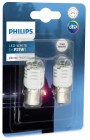Комплект светодиодных ламп PHILIPS white P21W BA15S 12В/1,75Вт 6000К B2 (2шт) 11498U30CWB2