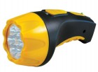 Фонарь LED 3807 (аккум 220В черн/жел. 7 LED; 2 режима SLA пласт. короб) Ultraflash 9216