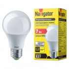 Лампа светодиодная 61 473 NLL-A60-7-12-24-4K-E27 Navigator 61473