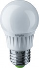 Лампа светодиодная 94 469 NLL-G45-7-230-4K-E27 7Вт шар 4000К белый E27 560лм 176-264В Navigator 94469