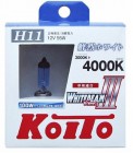 Автолампы KOITO P0750W H11, 55W WHITEBEAM III 4000К (2 шт.)