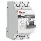 Выключатель автоматический дифференциального тока 1п+N 50А 30мА тип А АД-32 PROxima EKF DA32-50-30-a-pro