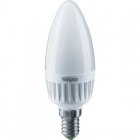 Лампа светодиодная 80 546 NLL-C37-6-230-4K-E14-FR-SV 6Вт свеча матовая 4000К нейтр. бел. E14 600лм 176-264В NAVIGATOR 80546