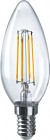 Лампа светодиодная 61 356 NLL-F-C35-6-230-4K-E14 6Вт свеча прозрачная 4000К нейтр. бел. E14 660лм 220-240В NAVIGATOR 61356
