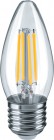 Лампа светодиодная 14 007 NLL-F-C35-6-230-2.7K-E27 6Вт свеча прозрачная 2700К тепл. бел. E27 650лм 220-240В NAVIGATOR 14007