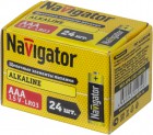 Элемент питания AAA/LR03 14 059 NBT-NPE-LR03-BOX24 (уп.24шт) Navigator 14059