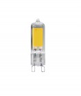 Лампа светодиодная PLED-G9 COB 3Вт 3000К тепл. бел. G9 240лм 220В силикон d13.6х50мм JazzWay 5015326