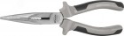 Длинногубцы прямые с духкомпонентными рукоятками, 180 мм Thorvik LNP0180