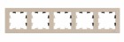 Рамка 5-пост. AtlasDesign универс. песочн. SE ATN001205