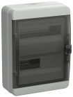 Корпус КМПн-24 TEKFOR IP65 черн. прозр. дверь пластик. IEK TF5-KP72-N-24-65-K03-K02