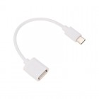 Кабель OTG Type C на USB/2.4A/PVC/white/1m/Rexant 18-1180