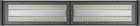Светильник светодиодный 90 684 OHB-05-02 (150W-850-120х60A-PC-IP65) 150Вт 5000К IP65 15000лм 220-240В для высоких пролетов ОНЛАЙТ 90684