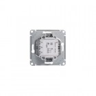 Выключатель 3-кл. СП Glossa 10А IP20 (сх. 1+1+1) 10AX механизм бел. SE GSL000131