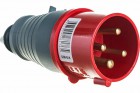Вилка эл. каб. 16А 3P+PE 380В IP44 ССИ-014 IEK PSR02-016-4