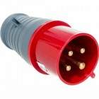 Вилка эл. каб. 32А 3P+PE 380В IP44 ССИ-024 IEK PSR02-032-4