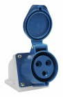 Розетка ОП 32А 220В 2P+PЕ ССИ-123 IP44 IEK PSR11-032-3