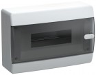 Корпус ЩРН-П-12 UNION Compact IP41 черн. прозр. дверь пластик. IEK UIC-KP12-N-12-41-K01