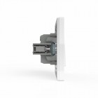 Переключатель перекрестный 1-кл. СП Pixel IP20 механизм бел. TOKOV ELECTRIC TKE-PX-P1R-C01