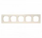 Рамка 5-м Pixel беж. TOKOV ELECTRIC TKE-PX-RM5-C02