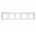 Рамка 5-м Pixel бел. TOKOV ELECTRIC TKE-PX-RM5-C01
