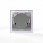 Розетка 1-м СП Pixel IP20 с заземл. с 2-мя заряд. устр. USB тип A+C механизм перламутр. TOKOV ELECTRIC TKE-PX-R1U2AC-C04