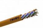 Кабель витая пара U/UTP 4х2х24AWG(0.48мм) кат.5E LSZH Fluke tested (м) TOKOV ELECTRIC TKE-C10-U/UTP-42-5E-305-LSZH