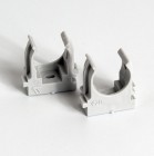 Держатель для труб (клипса) d20мм для монтажн. пистолета сер. (уп.100шт) TOKOV ELECTRIC TKE-LC-20-ZP-C06/100