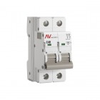 Выключатель автоматический модульный 2п C 40А 6кА AV-6 AVERES EKF mcb6-2-40C-av