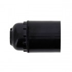 Патрон E27 карболитовый подвесной черн. EKF LHC-E27-s-s