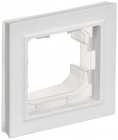Рамка 1-м BRITE РУ-1-БрАБ-44 IP44 арктич. бел. IEK BR-M12-44-K91