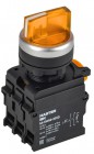 Переключатель 3 полож. 2НО с подсветкой желт. MASTER IEK MI-SW60-20XD-4-14-3-K05