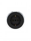 Розетка 1-м OSEN IP20 16А с заземл. ПБТ механизм черн. бархат LEZARD 743-4288-122B