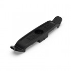 Держатель плоского кабеля двусторонний для прямого монтажа на 4 места (уп.20шт) черн. Промрукав PR13.0439