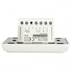 Термостат программируемый ETT-1 (HW-500; RTC 51.716; R51XT; ST-16) 3.6кВт 16А для теплых полов датчик пола; датчик воздуха бел. EKF ett-1