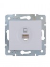 Механизм розетки компьютерной 1-м СП Karina RJ45 бел. LEZARD 707-0288-139