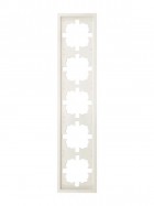 Рамка 5-мест. горизонт. ZIMA слон. кость LEZARD 704-9000-150