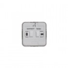 Выключатель 2-кл. ОП Blanca 10А IP20 (сх. 5) 250В с подсветкой с изолир. пластиной бел. SE BLNVA105111