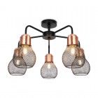 Светильник Agata 60Вт E27х5 IP20 потолочн. Freya FR4011CL-05BBS