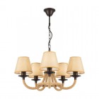 Люстра Corda Е14х5 60Вт IP20 Freya FR4402-PL-05-GB