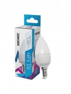 Лампа светодиодная 10.5Вт свеча 4500К бел. E14 220В КОСМОС LkecLED10.5wCNE1445