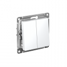 Механизм переключателя 2-кл. СП Atlas Design 10А IP20 (сх. 6/2) 10AX бел. SchE ATN000165