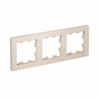 Рамка 3-м Atlas Design универс. беж. SchE ATN000203