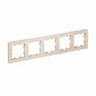 Рамка 5-м Atlas Design универс. беж. SchE ATN000205