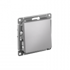 Механизм переключателя 1-кл. СП Atlas Design 10А IP20 (сх. 6) 10AX алюм. SchE ATN000361