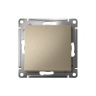 Механизм выключателя 1-кл. СП Atlas Design 10А IP20 (сх. 1) 10AX с самовозвратом шампань SchE ATN000515