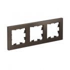 Рамка 3-м Atlas Design универс. мокко SchE ATN000603