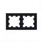 Рамка 2-м Atlas Design универс. карбон SchE ATN001002