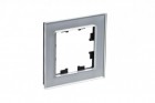 Рамка 1-м Atlas Design NATURE стекло алюм. SchE ATN320301