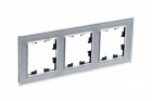 Рамка 3-м Atlas Design NATURE стекло алюм. SchE ATN320303